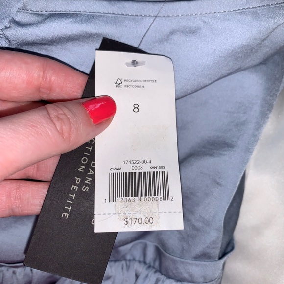 Banana Republic Baby Blue Dress NWT - Picture 4 of 5